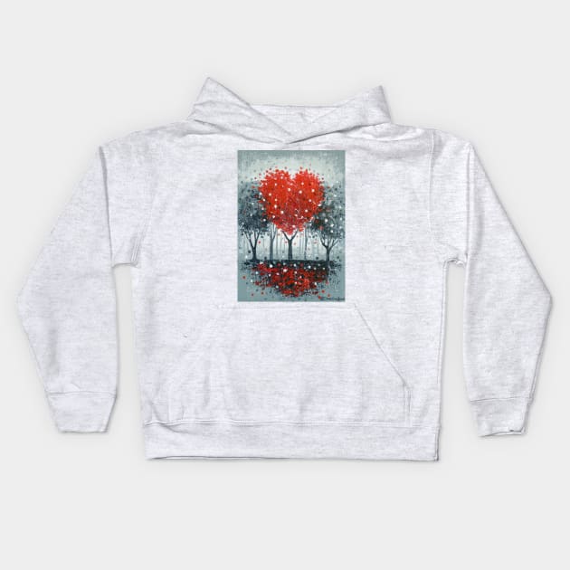 Love tree Kids Hoodie by OLHADARCHUKART